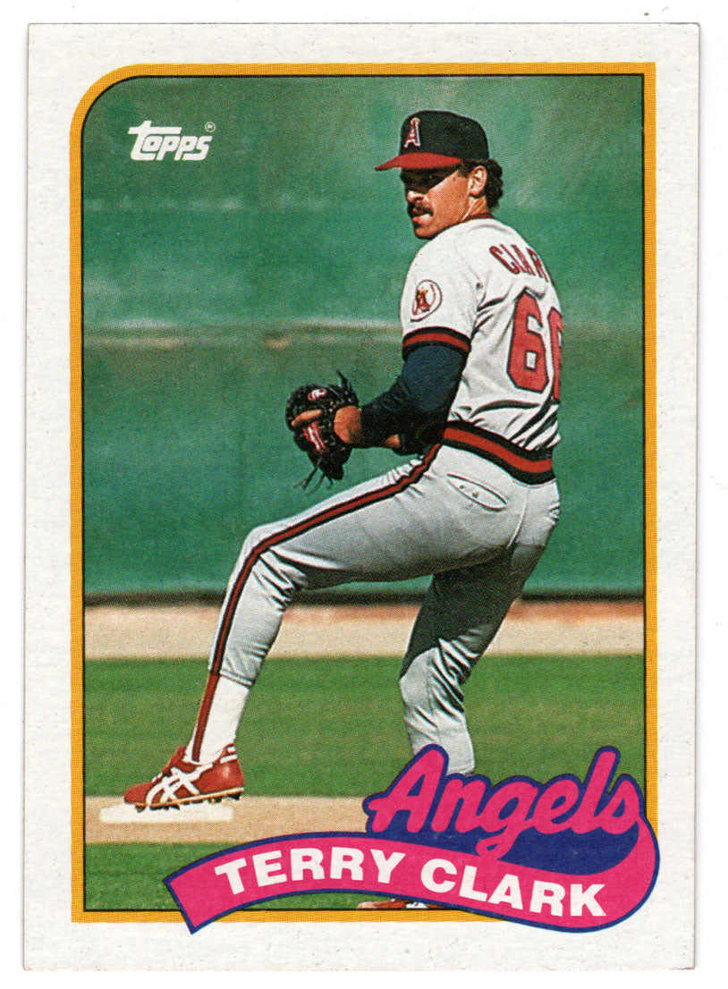 Terry Clark - California Angels (MLB Baseball Card) 1989 Topps # 129 Mint