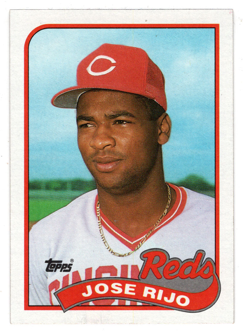 Jose Rijo - Cincinnati Reds (MLB Baseball Card) 1989 Topps # 135 Mint