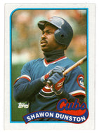 Shawon Dunston - Chicago Cubs (MLB Baseball Card) 1989 Topps # 140 Mint