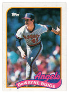 DeWayne Buice - California Angels (MLB Baseball Card) 1989 Topps # 147 Mint