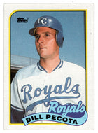 Bill Pecota - Kansas City Royals (MLB Baseball Card) 1989 Topps # 148 Mint