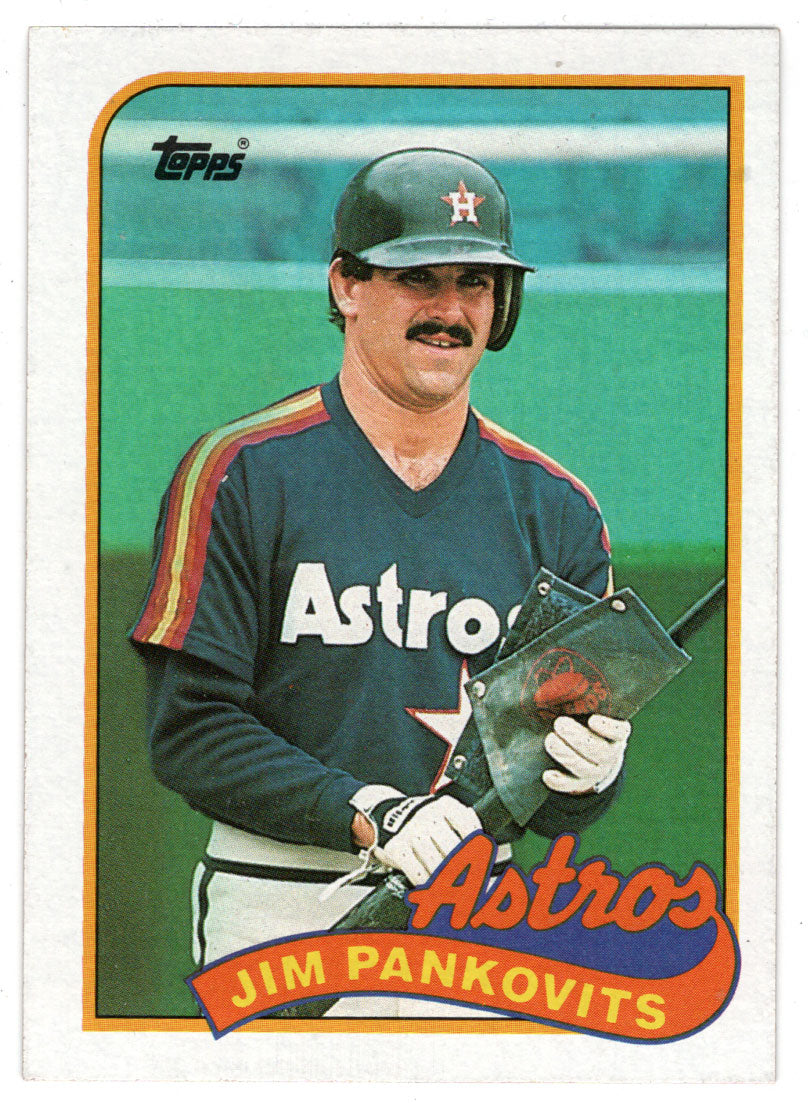 Jim Pankovits - Houston Astros (MLB Baseball Card) 1989 Topps # 153 Mint