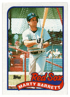 Marty Barrett - Boston Red Sox (MLB Baseball Card) 1989 Topps # 155 Mint