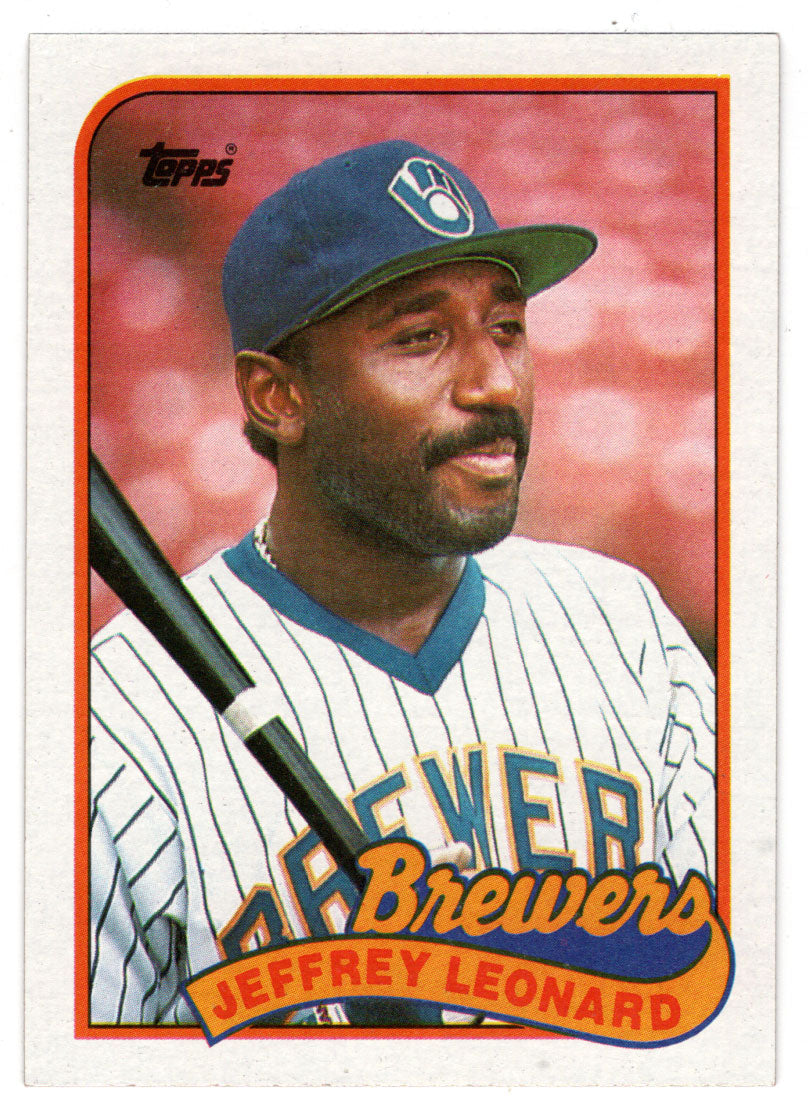 Jeffrey Leonard - Milwaukee Brewers (MLB Baseball Card) 1989 Topps # 160 Mint