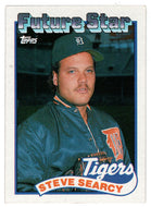 Steve Searcy - Detroit Tigers - Future Stars (MLB Baseball Card) 1989 Topps # 167 Mint