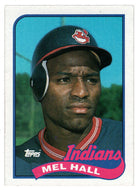 Mel Hall - Cleveland Indians (MLB Baseball Card) 1989 Topps # 173 Mint
