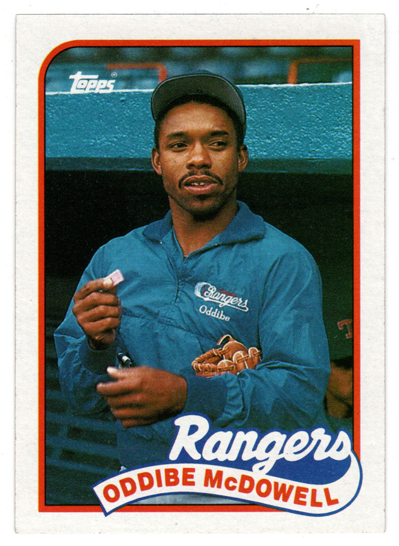 Oddibe McDowell - Texas Rangers (MLB Baseball Card) 1989 Topps # 183 Mint