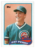 Pat Perry - Chicago Cubs (MLB Baseball Card) 1989 Topps # 186 Mint