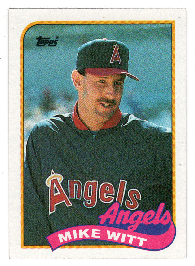Mike Witt - California Angels (MLB Baseball Card) 1989 Topps # 190 Mint