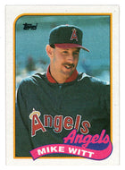 Mike Witt - California Angels (MLB Baseball Card) 1989 Topps # 190 Mint