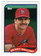 Denny Walling - St. Louis Cardinals (MLB Baseball Card) 1989 Topps # 196 Mint