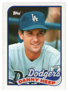 Danny Heep - Los Angeles Dodgers (MLB Baseball Card) 1989 Topps # 198 Mint