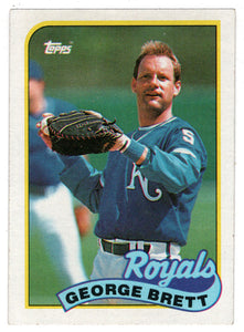 George Brett - Kansas City Royals (MLB Baseball Card) 1989 Topps # 200 Mint