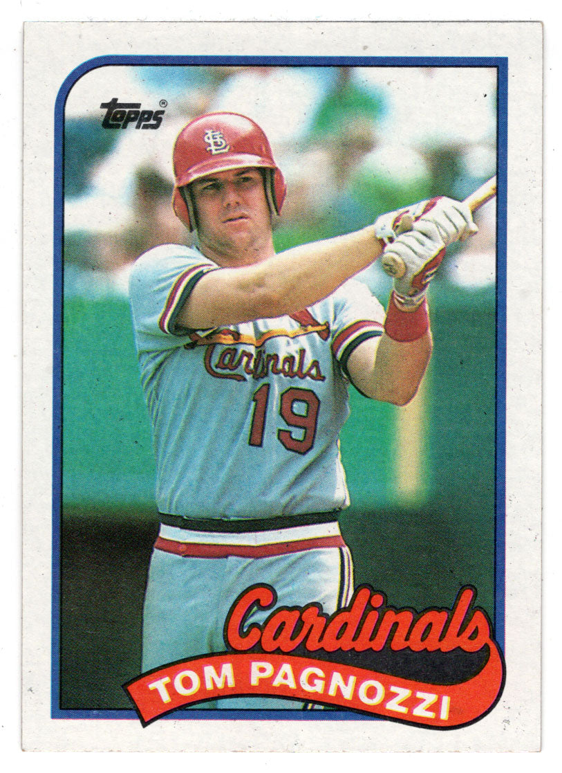 Tom Pagnozzi - St. Louis Cardinals (MLB Baseball Card) 1989 Topps # 208 Mint