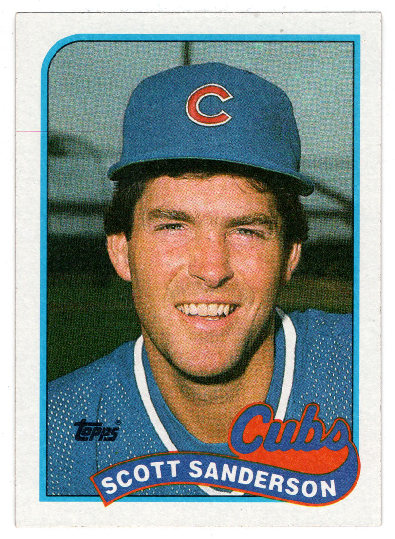 Scott Sanderson - Chicago Cubs (MLB Baseball Card) 1989 Topps # 212 Mint