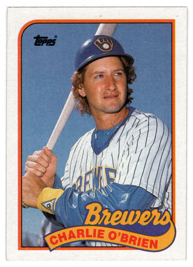 Charlie O'Brien - Milwaukee Brewers (MLB Baseball Card) 1989 Topps # 214 Mint