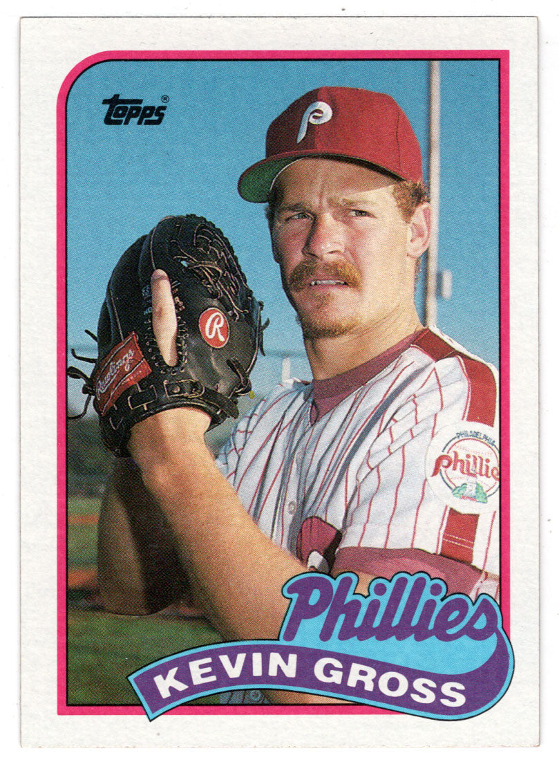 Kevin Gross - Philadelphia Phillies (MLB Baseball Card) 1989 Topps # 215 Mint