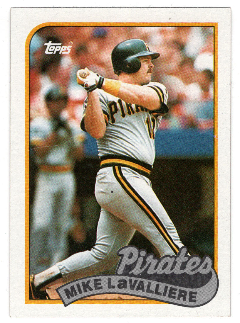 Mike LaValliere - Pittsburgh Pirates (MLB Baseball Card) 1989 Topps # 218 Mint