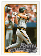 Mike LaValliere - Pittsburgh Pirates (MLB Baseball Card) 1989 Topps # 218 Mint