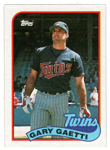 Gary Gaetti - Minnesota Twins (MLB Baseball Card) 1989 Topps # 220 Mint