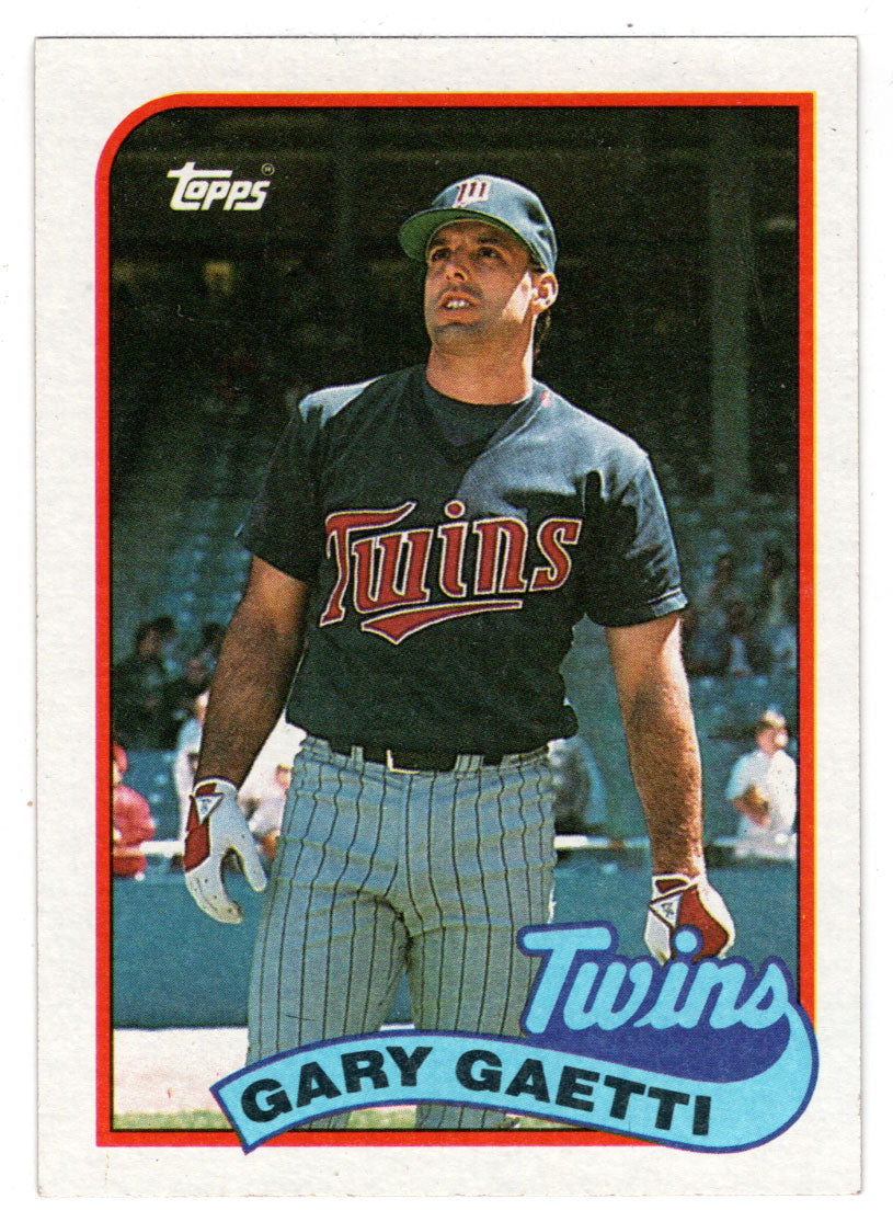 Gary Gaetti - Minnesota Twins (MLB Baseball Card) 1989 Topps # 220 Mint