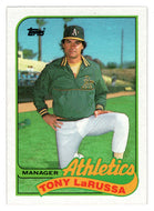 Tony LaRussa - Oakland Athletics - Manager (MLB Baseball Card) 1989 Topps # 224 Mint