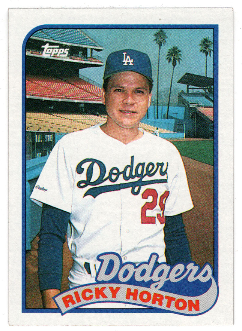 Ricky Horton - Los Angeles Dodgers (MLB Baseball Card) 1989 Topps # 232 Mint