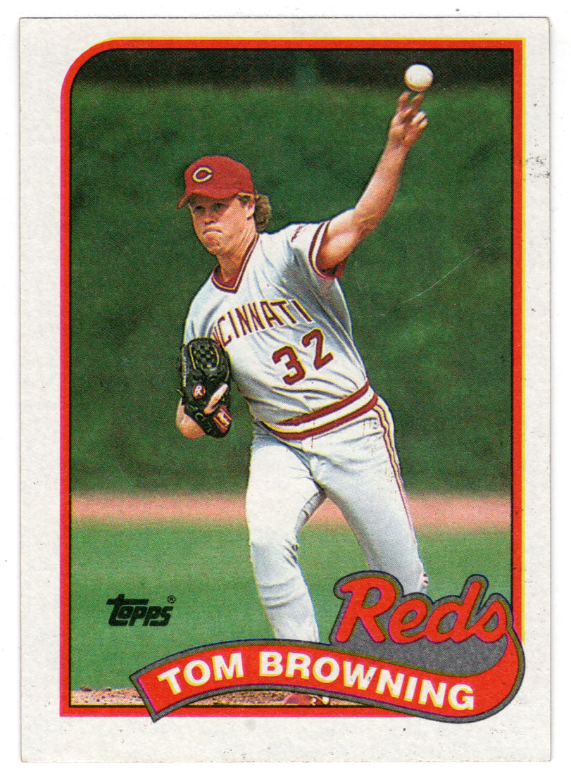 Tom Browning - Cincinnati Reds (MLB Baseball Card) 1989 Topps # 234 Mint