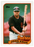 John Kruk - San Diego Padres (MLB Baseball Card) 1989 Topps # 235 Mint