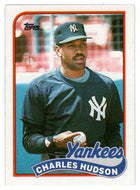 Charles Hudson - New York Yankees (MLB Baseball Card) 1989 Topps # 236 Mint