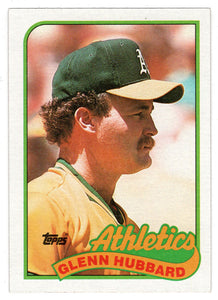 Glenn Hubbard - Oakland Athletics (MLB Baseball Card) 1989 Topps # 237 Mint