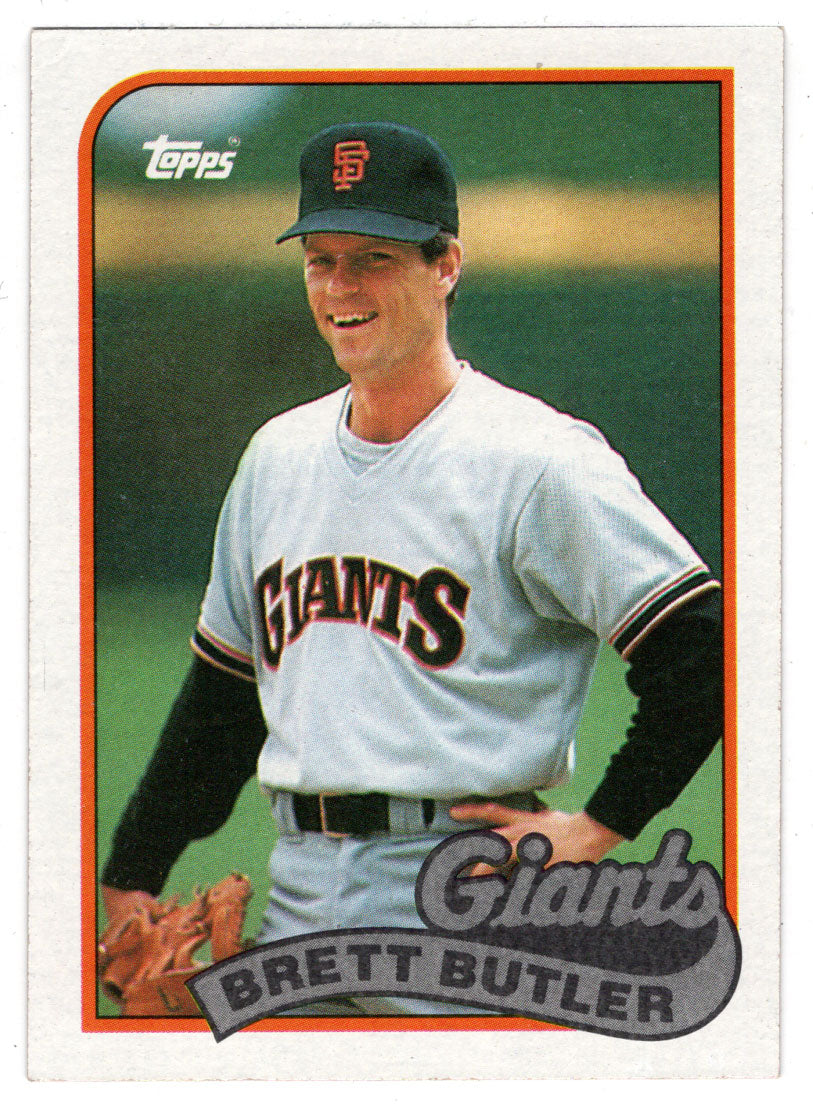 Brett Butler - San Francisco Giants (MLB Baseball Card) 1989 Topps # 241 Mint