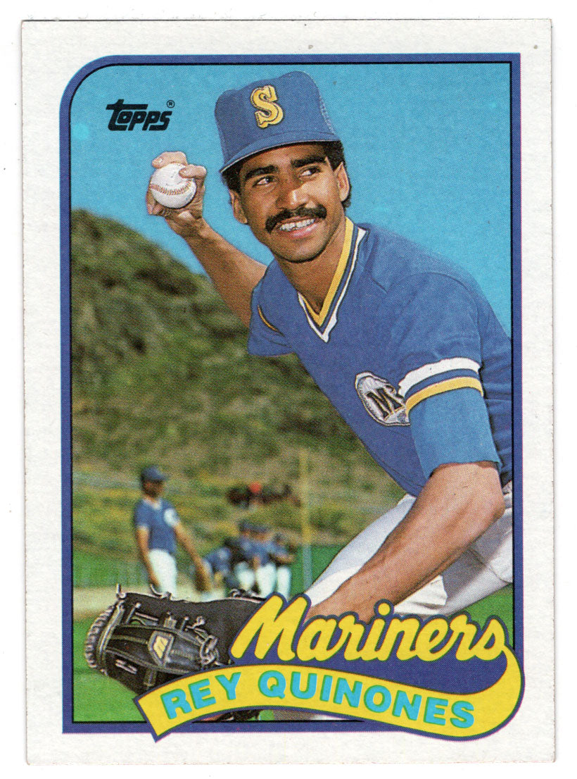 Rey Quinones - Seattle Mariners (MLB Baseball Card) 1989 Topps # 246 Mint