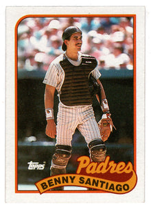 Benny Santiago - San Diego Padres (MLB Baseball Card) 1989 Topps # 256 Mint