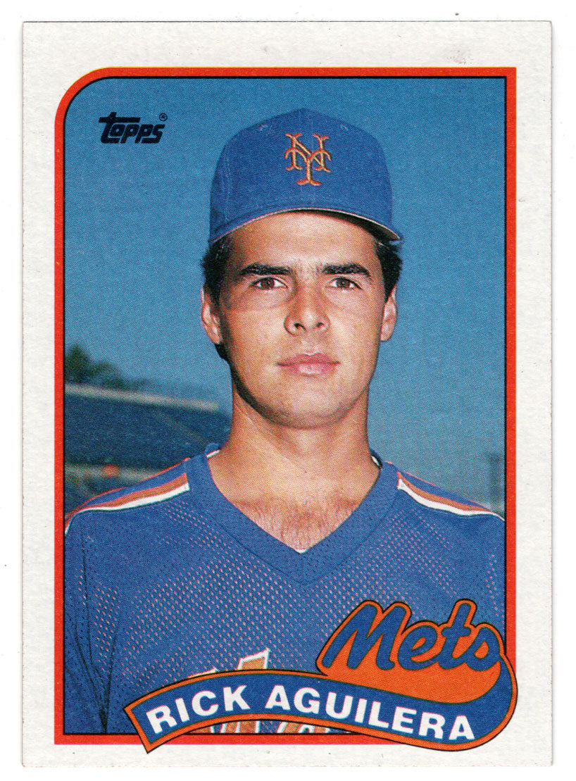 Rick Aguilera - New York Mets (MLB Baseball Card) 1989 Topps # 257 Mint