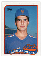 Rick Aguilera - New York Mets (MLB Baseball Card) 1989 Topps # 257 Mint