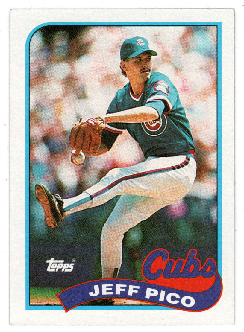 Jeff Pico - Chicago Cubs (MLB Baseball Card) 1989 Topps # 262 Mint