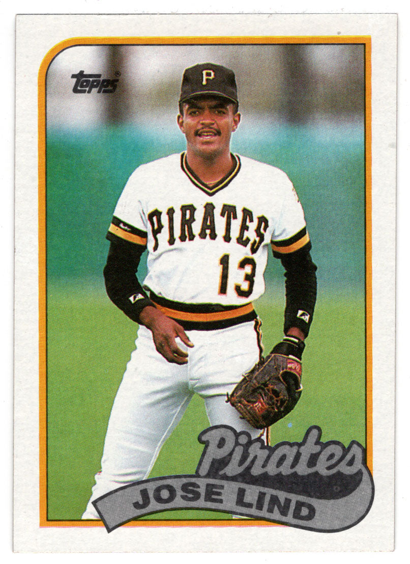 Jose Lind - Pittsburgh Pirates (MLB Baseball Card) 1989 Topps # 273 Mint