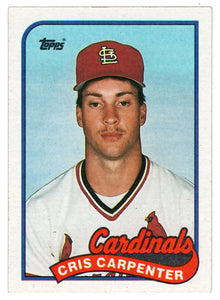 Cris Carpenter RC - St. Louis Cardinals (MLB Baseball Card) 1989 Topps # 282 Mint