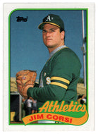 Jim Corsi - Oakland Athletics (MLB Baseball Card) 1989 Topps # 292 Mint