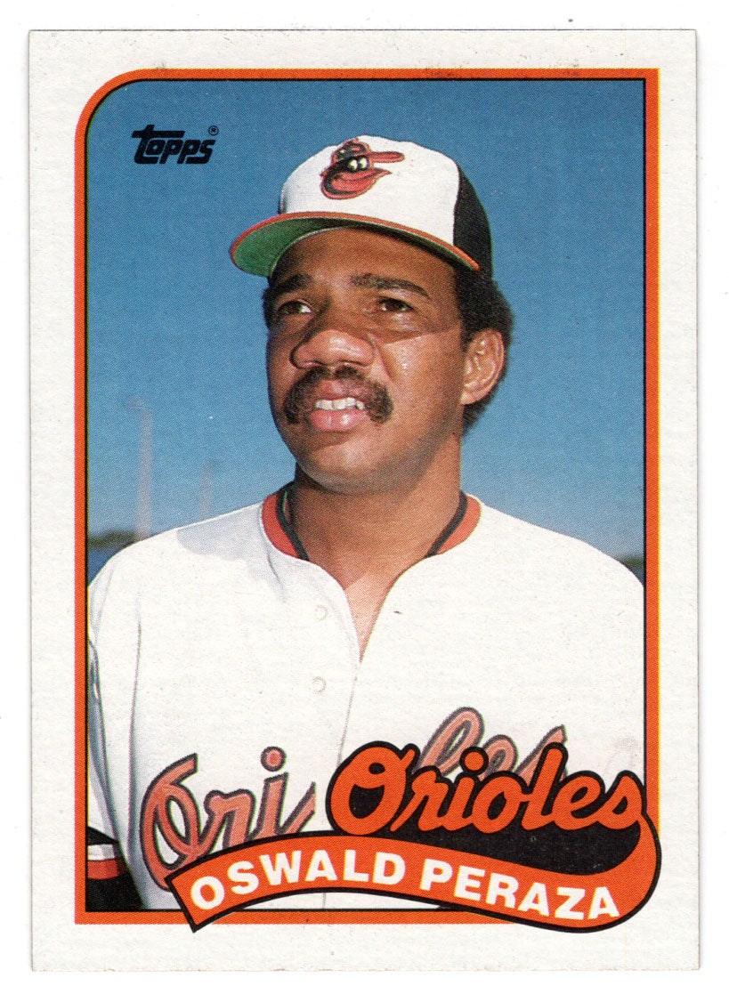 Oswald Peraza RC - Baltimore Orioles (MLB Baseball Card) 1989 Topps # 297 Mint