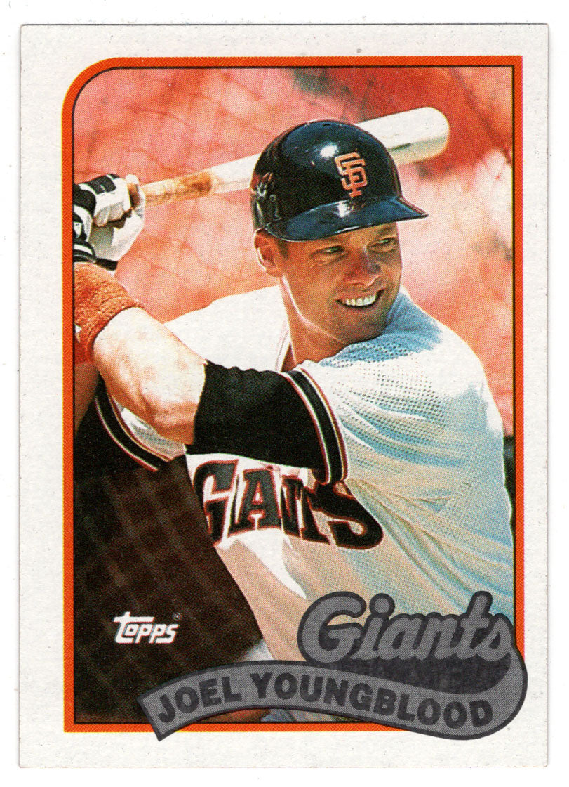 Joel Youngblood - San Francisco Giants (MLB Baseball Card) 1989 Topps # 304 Mint