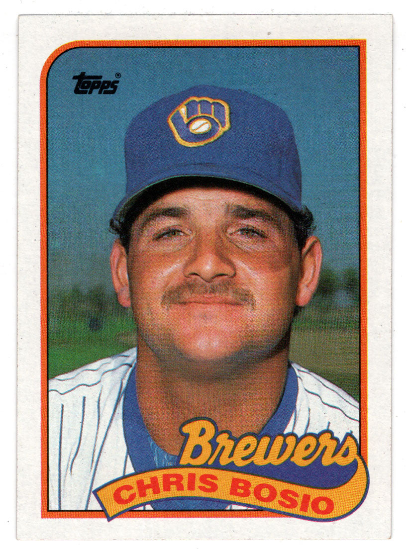 Chris Bosio - Milwaukee Brewers (MLB Baseball Card) 1989 Topps # 311 Mint