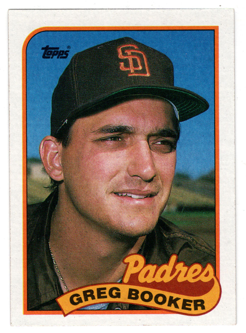 Greg Booker - San Diego Padres (MLB Baseball Card) 1989 Topps # 319 Mint