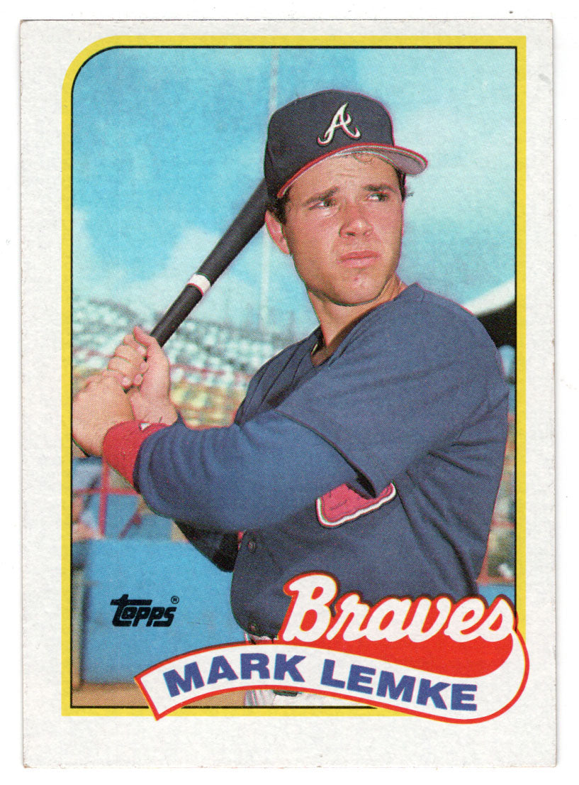 Mark Lemke RC - Atlanta Braves (MLB Baseball Card) 1989 Topps # 327 Mint