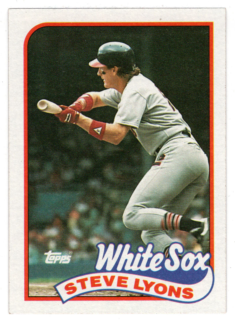 Steve Lyons - Chicago White Sox (MLB Baseball Card) 1989 Topps # 334 Mint