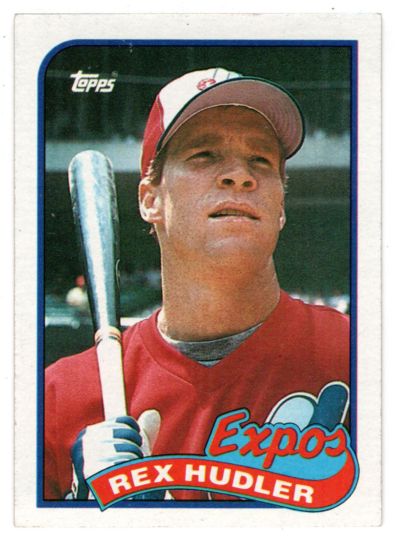 Rex Hudler - Montreal Expos (MLB Baseball Card) 1989 Topps # 346 Mint