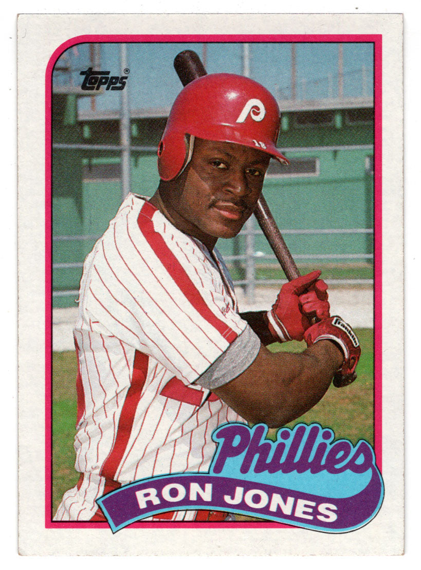 Ron Jones - Philadelphia Phillies (MLB Baseball Card) 1989 Topps # 349 Mint
