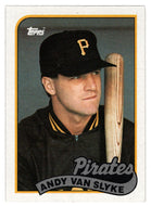 Andy Van Slyke - Pittsburgh Pirates (MLB Baseball Card) 1989 Topps # 350 Mint