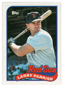 Larry Parrish - Boston Red Sox (MLB Baseball Card) 1989 Topps # 354 Mint